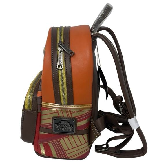 Loungefly Marvel Black Panther Wakanda Forever Okoye Cosplay Mini Backpack NEW - Picture 5 of 16